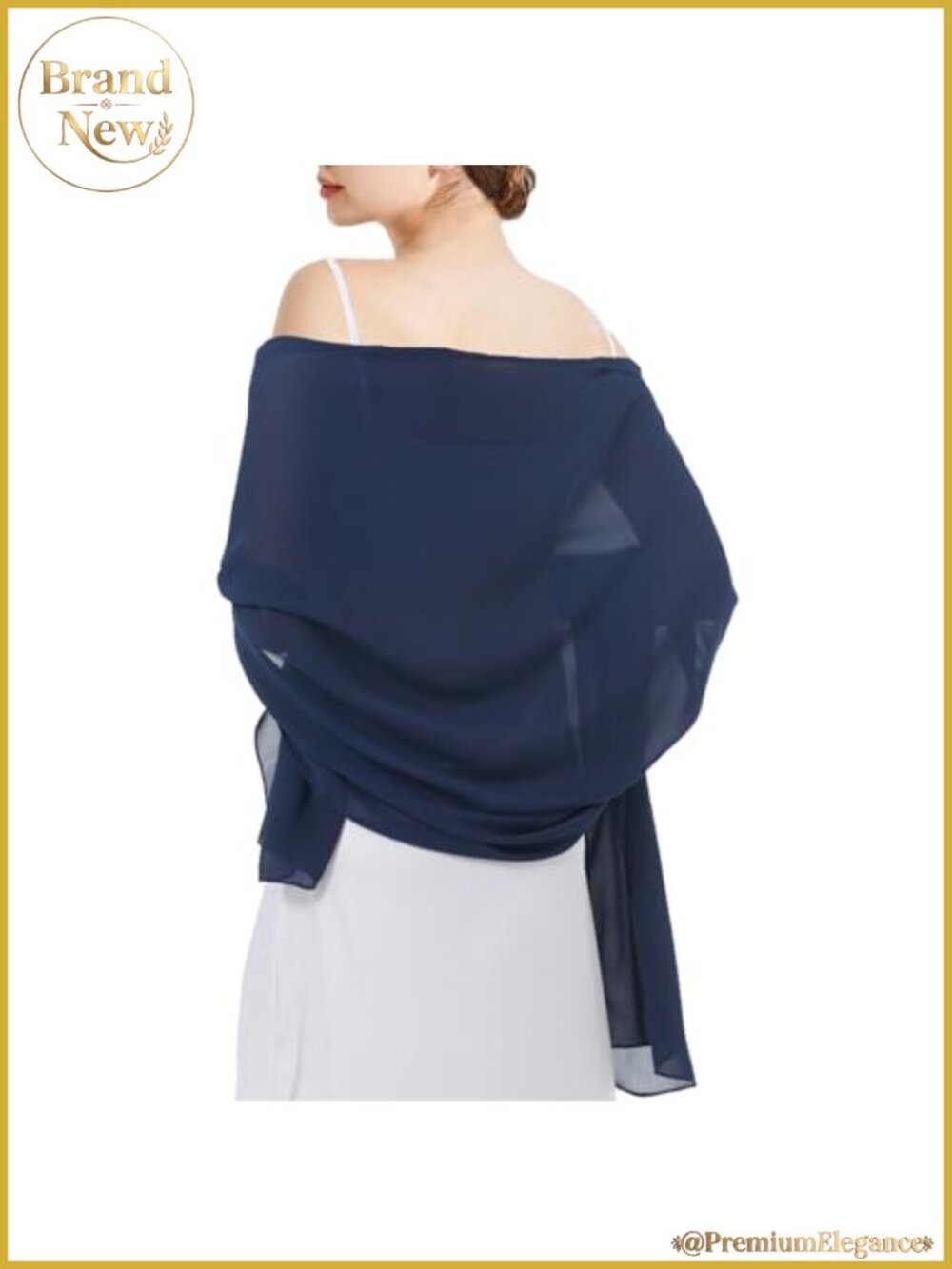 Chiffon Shawl and Wrap for Women Lightweight Soft Evening Scarf